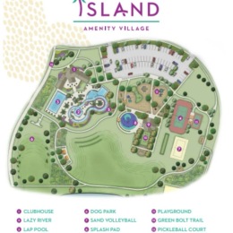 Willow at Marvida island amenity village map