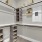 Walk-In Closet with Custom Wood Shelving
